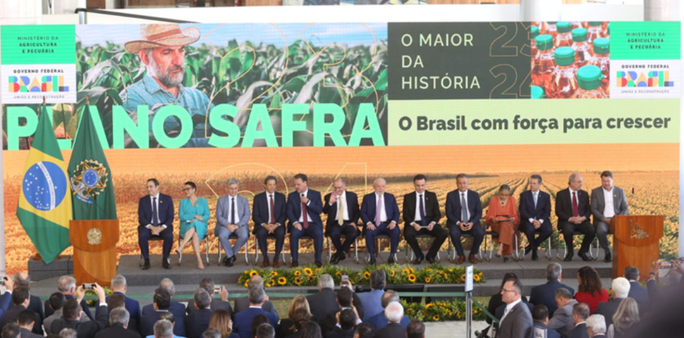 Governo anuncia R$ 364 bilhões para o Plano Safra da Agricultura e Pecuária 2023/24